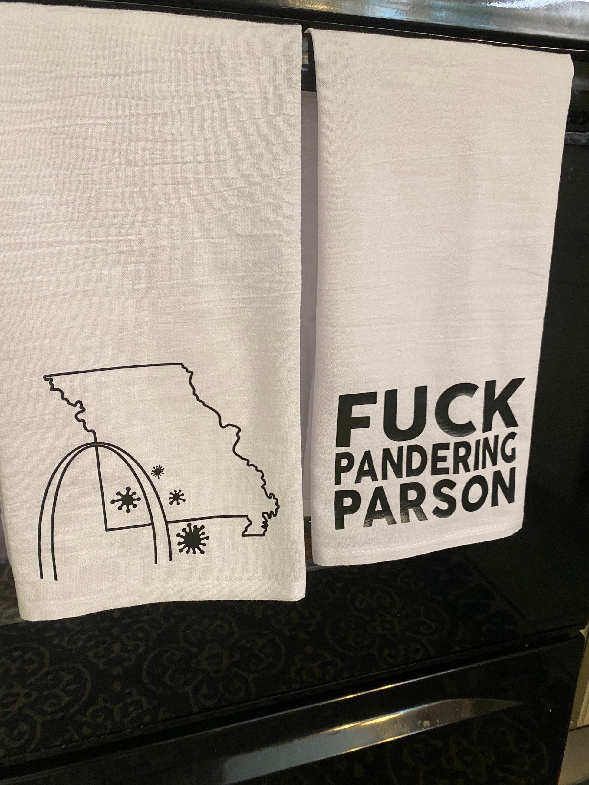 Missouri State Series Tea Towel Set - Mike Parson, Josh Hawley, Roy Blunt