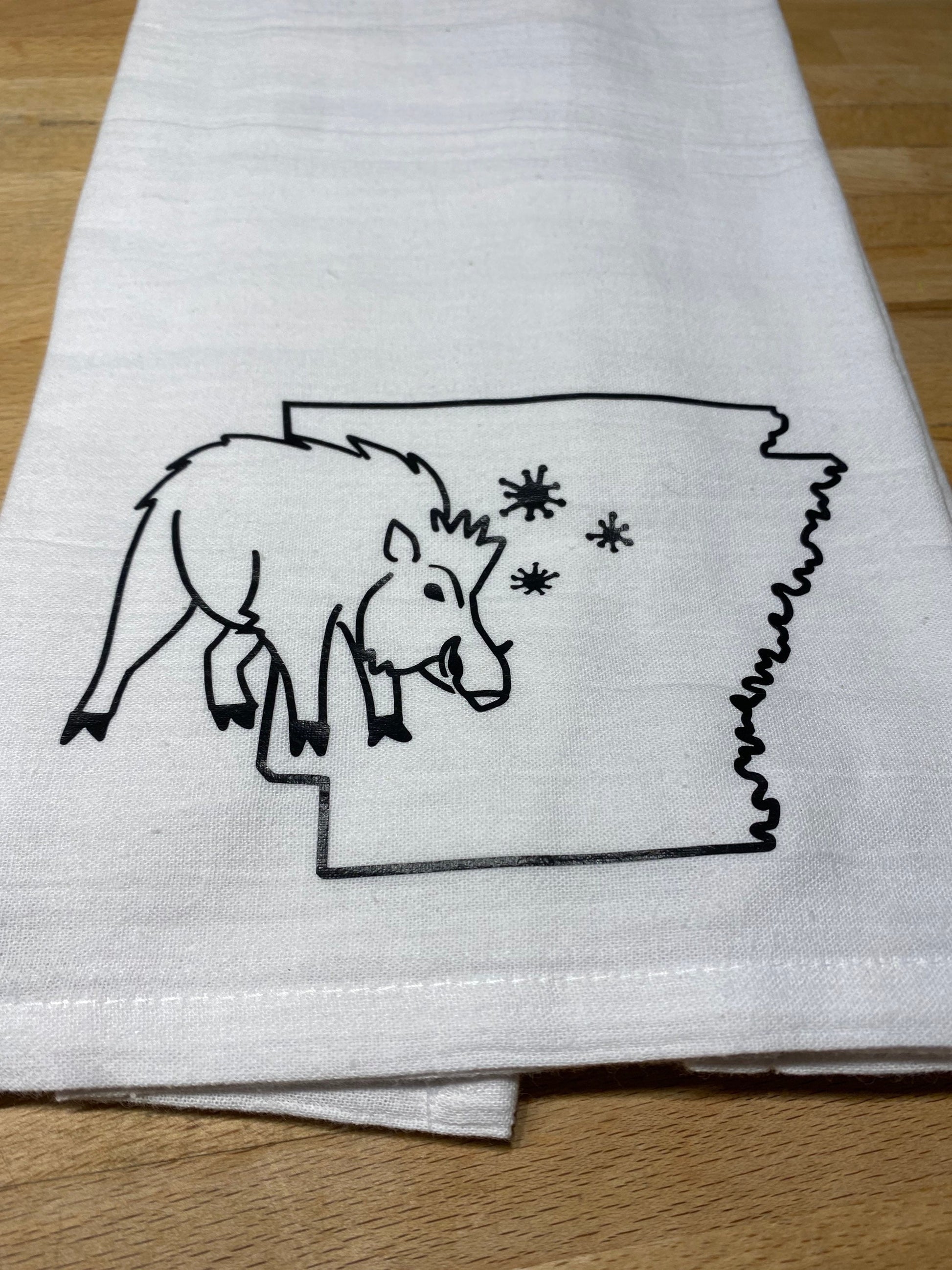 Arkansas State Series Tea Towel Set - Sarah Huckabee Sanders, Asa Hutchinson, Tom Cotton, John Boozman