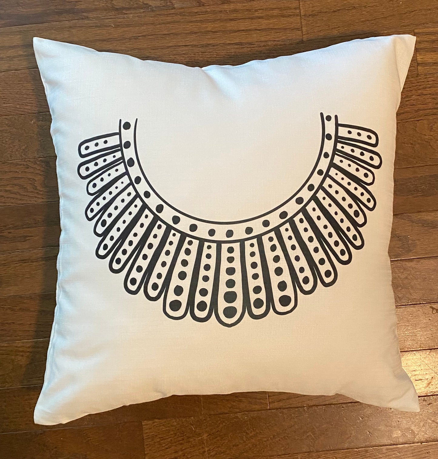 Dissent Collar Throw Pillow Covers - various quantities