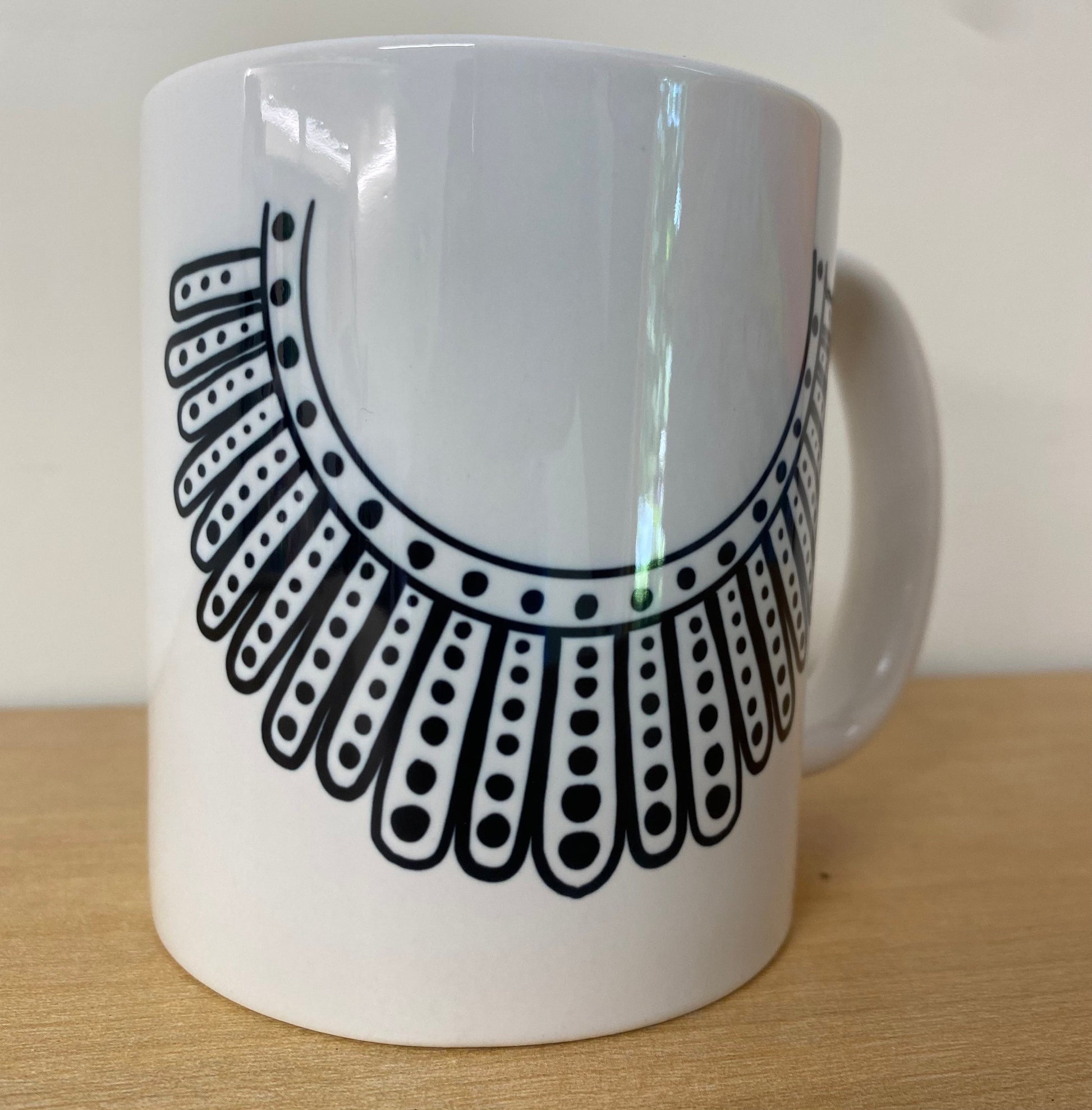 Dissent Collar RBG Mug