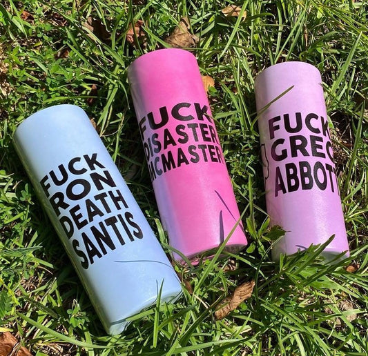 State Series Color Changing Tumbler - White with UV react and Glow in the Dark