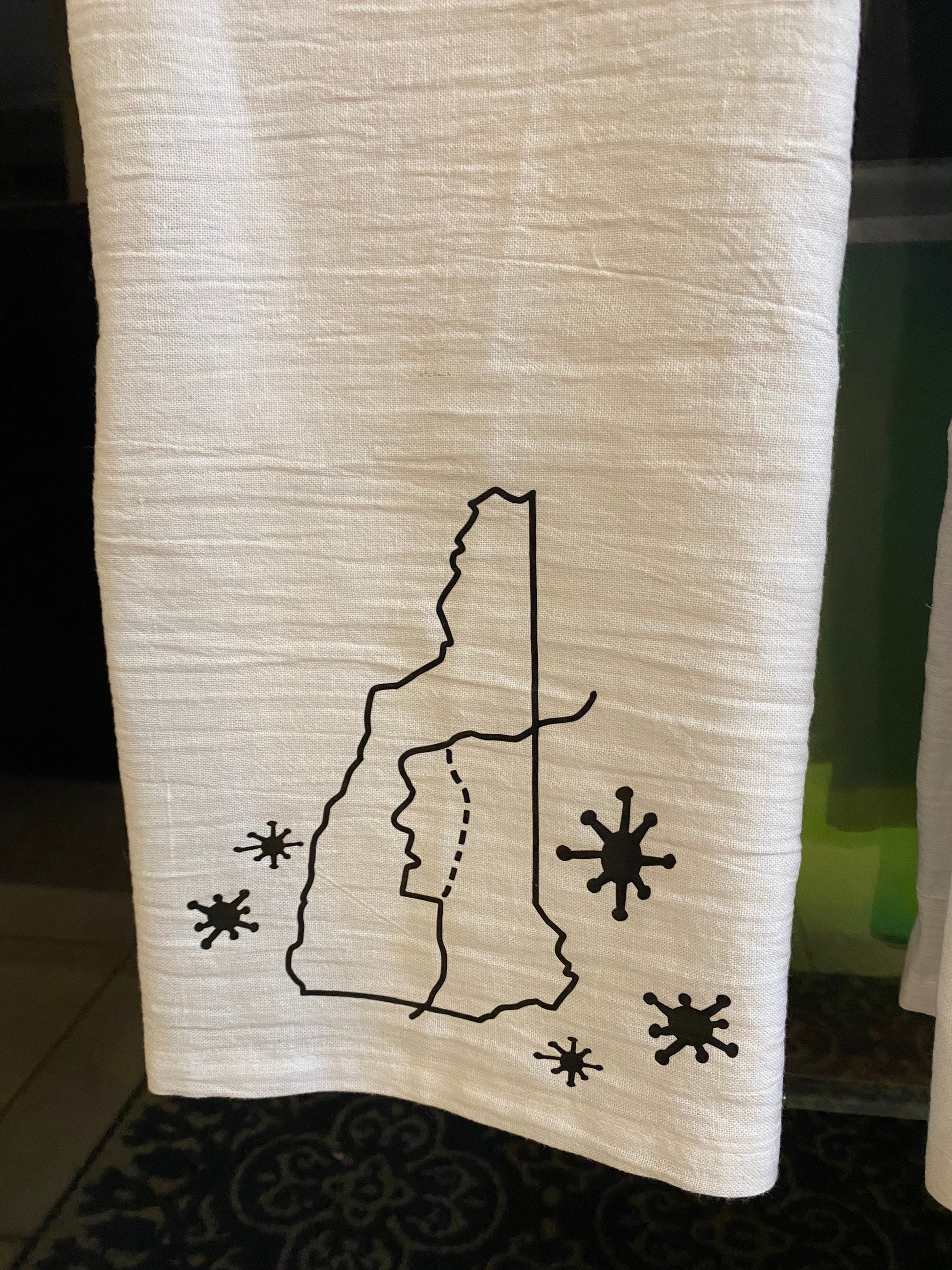 New Hampshire State Series Tea Towel Set - Chris Sununu