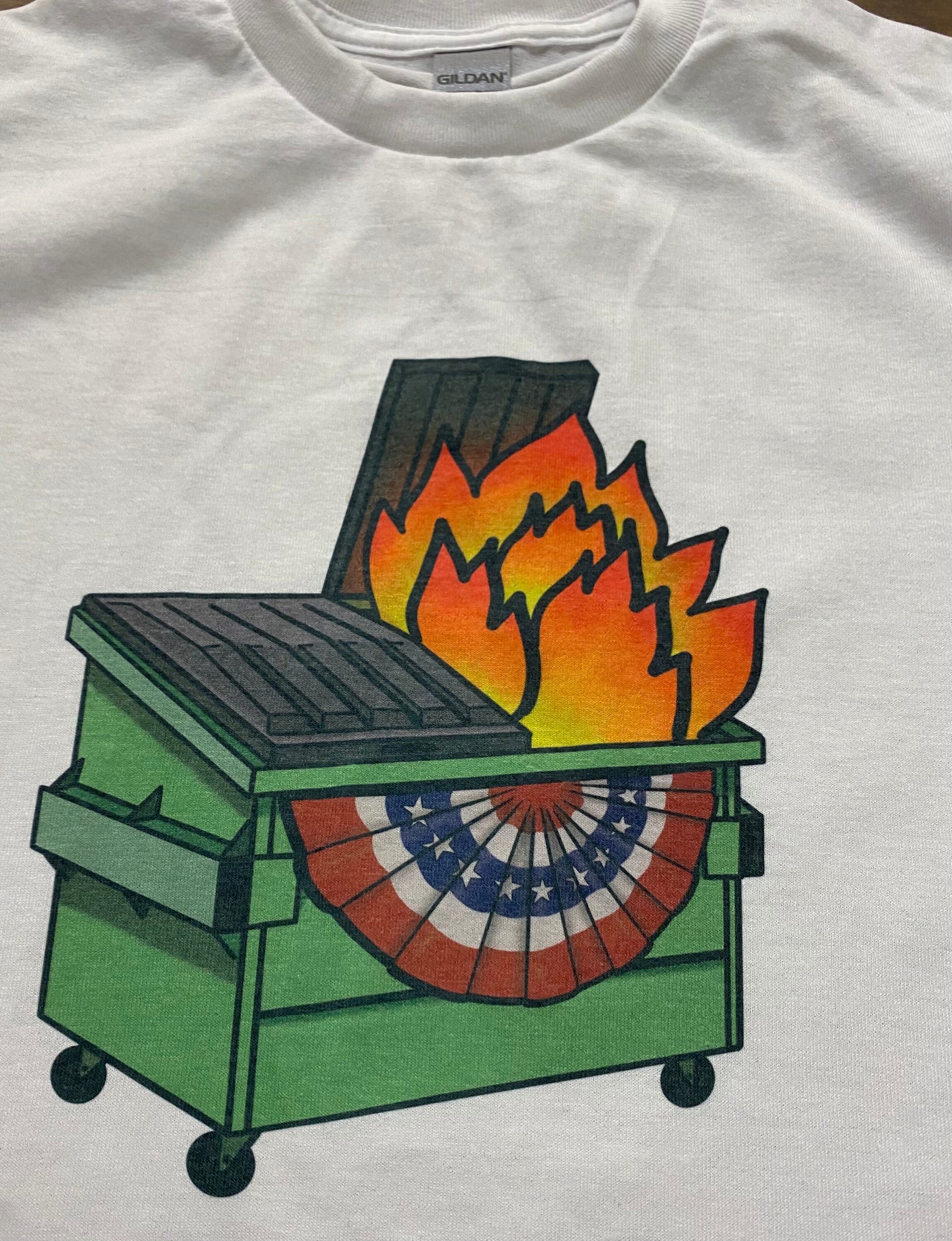 Dumpster Fire T Shirt