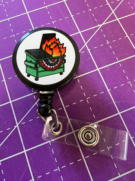 Dumpster Fire Badge Reel