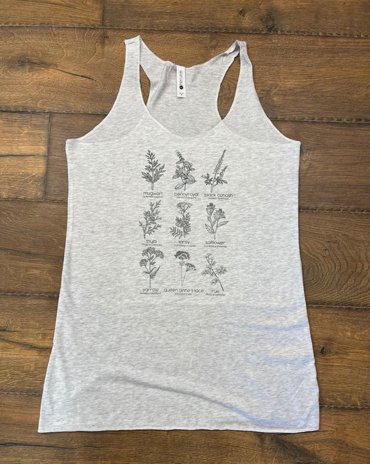Herbs for Reproductive Health Fitted TANK TOP