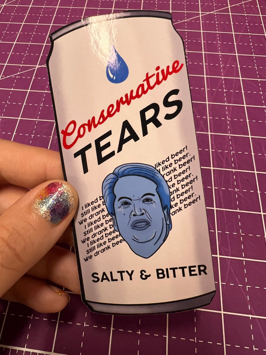 Conservative Tears - Brett Kavanaugh Beer SCOTUS Sticker
