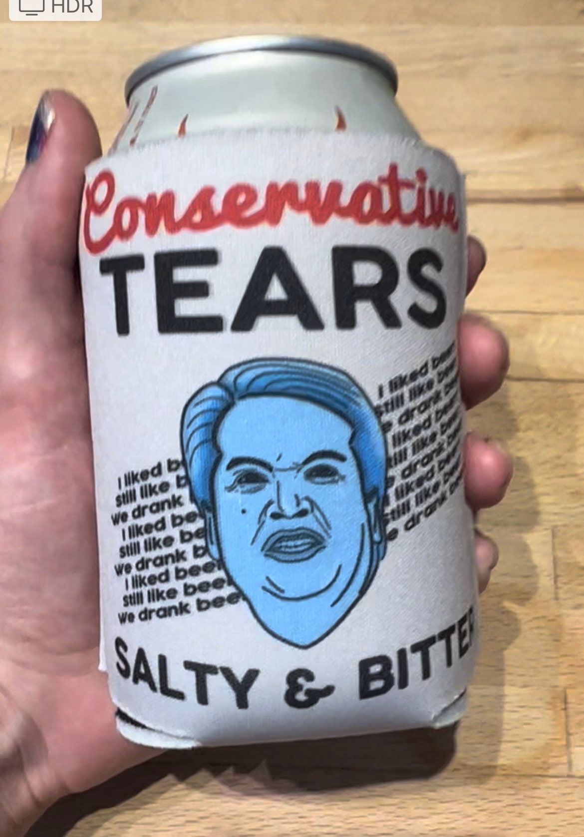 Conservative Tears Coozie - Cryin Brett Kavanaugh - I like Beer