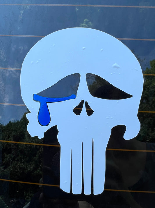 ACAB Punisher Skull Decal