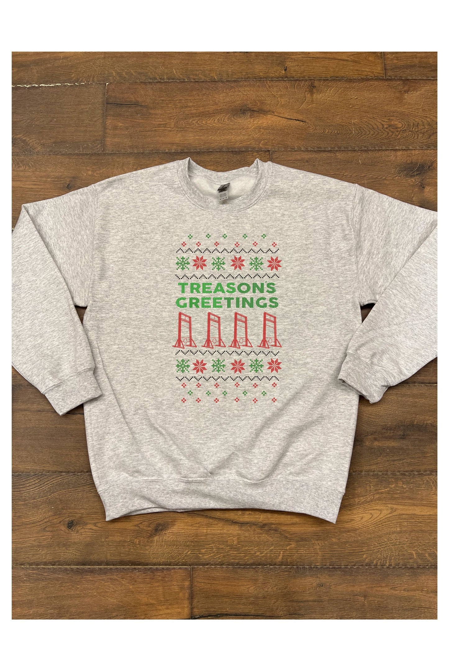 Ug-Guillotine Ugly Holiday Christmas Sweater Sweatshirt