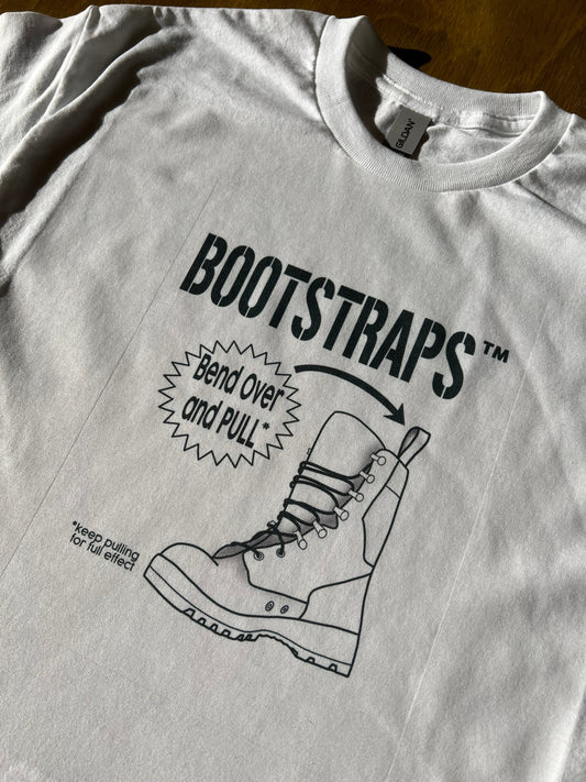 Bootstraps TM Anti Capitalism T shirt